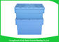 Customized Plastic Attached Lid Containers Storage Packaging Long Service Life