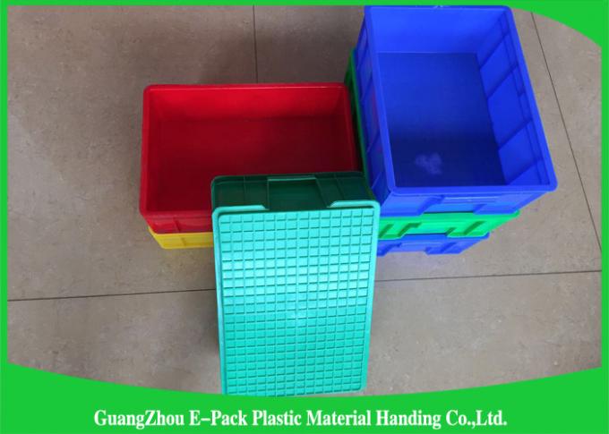 Dauerhafte stapelbare Plastikbehälter-Raumersparnis, wiederverwendbare