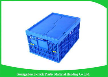 Mesh Folding Storage Crates, Materialien der Haushalts-zusammenklappbare Plastikvoorratsbehälter-pp.