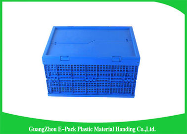 Mesh Folding Storage Crates, Materialien der Haushalts-zusammenklappbare Plastikvoorratsbehälter-pp.