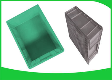 Kühlkette-Plastikstapelcontainer pp. transportieren Umsatz-Speicher-lange Nutzungsdauer
