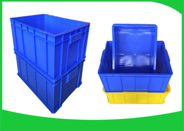 Wirtschaftliche Plastikstapelcontainer, die Lagerung für Transport und Logistik bewegen