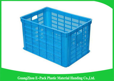 Mesh Vegetablestacking Storage Boxes, große große verpackende Plastikkisten zusammenklappbar