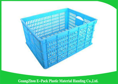 Mesh Vegetablestacking Storage Boxes, große große verpackende Plastikkisten zusammenklappbar