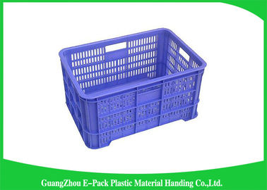 Mesh Vegetablestacking Storage Boxes, große große verpackende Plastikkisten zusammenklappbar