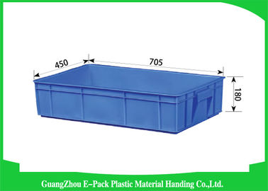 Mietbarer beweglicher Plastikstapelcontainer-Nahrungsmittelgrad 705 * 450 * 180mm