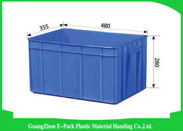 Große Kapazitäts-Plastikstapelcontainer, die Transport-Blau einlagern