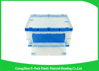 Stapelbarer zusammenklappbarer Plastikbehälter-Hilfstransport 600 * 400 * 88mm