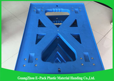 750 * 570 * 175mm bewegliche Transportwagen-Plastikpalette Hochleistungsvierrad100% pp.