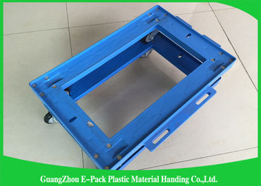 Faltender Hochleistungs- beweglicher Transportwagen, antistatische Plastik-Dolly Cart 61q2 * 412 * 145mm