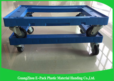 Faltender Hochleistungs- beweglicher Transportwagen, antistatische Plastik-Dolly Cart 61q2 * 412 * 145mm