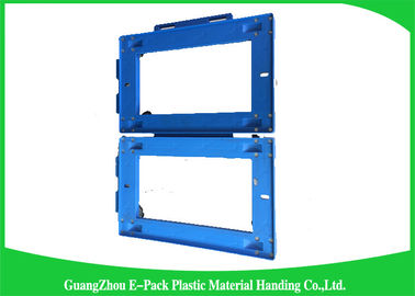 Zusammenklappbarer Hochleistungstransportwagen, bewegende Ausrüstungs-Dolly Plastic Frame With PU-Räder