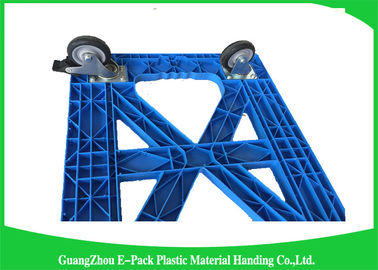 Stapelbare bewegliche Dolly Platform Cart Transport Long-Plastiknutzungsdauer