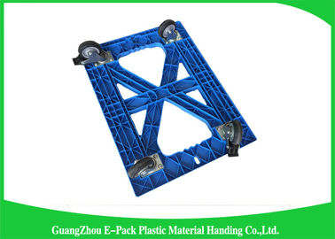Stapelbare bewegliche Dolly Platform Cart Transport Long-Plastiknutzungsdauer