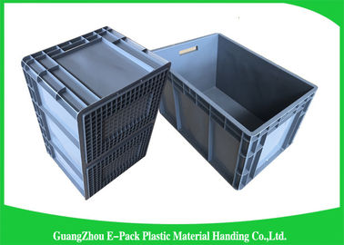 Mini Load Euro Containers With-Deckel, Standardstapelnde Plastikmaterialien der Kasten-pp.