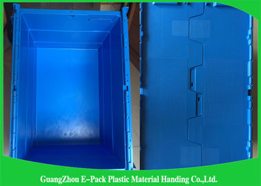 600 * 400 * 315mm befestigte Deckel-Plastikbehälter stapelbar und nistbare pp.-Materialien