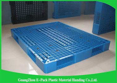 Hochleistungs-blaue Kunststoffpaletten Rackable 1 Ton Steel Reinforced 1200*1000mm