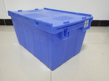 Kundengebundene Logo Printing Plastic Attached Lid-Behälter/pp. Tote Boxes