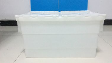 Standarddeckel-Behälter-höhere PlastikBelastbarkeit der größen-pp. befestigte
