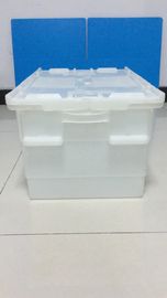 Standarddeckel-Behälter-höhere PlastikBelastbarkeit der größen-pp. befestigte