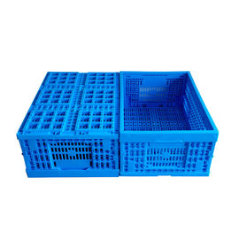 Frische Nahrung, die zusammenklappbare Plastikkisten 600*400*240 Millimeter Mesh Structure lädt