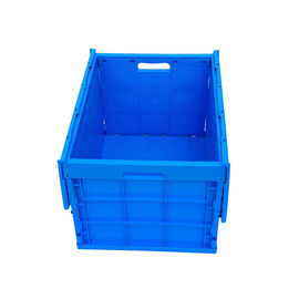 Befestigter Deckel-umfangreicherer Plastik zusammenklappbarer Tote Boxes Stronger und Haltbarkeit