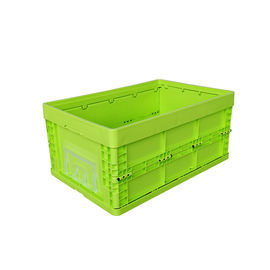 Standardgrößen-Grün-zusammenklappbare Plastikbehälter/faltbarer Plastikkasten