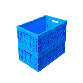 Schlagzähigkeits-Jungfrau pp. zusammenklappbarer Tote Boxes Solid Bottom 600*400 Millimeter