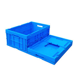 Schlagzähigkeits-Jungfrau pp. zusammenklappbarer Tote Boxes Solid Bottom 600*400 Millimeter
