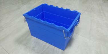 Stapelbare Nistenbehälter 100% der Jungfrau-pp. mit Stahlstangen-Speicher-Transport