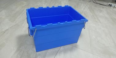 Stapelbare Nistenbehälter 100% der Jungfrau-pp. mit Stahlstangen-Speicher-Transport