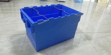 Stapelbare Nistenbehälter 100% der Jungfrau-pp. mit Stahlstangen-Speicher-Transport