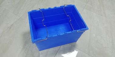 Stapelbare Nistenbehälter 100% der Jungfrau-pp. mit Stahlstangen-Speicher-Transport