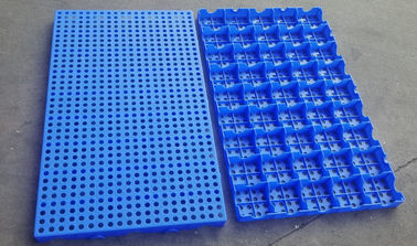 Mesh Floor Plastic Export Pallets, der einfache hohe ReinigungsBelastbarkeit anschließt