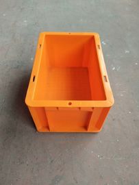 Orange Farbeuro Behälter 300*200 Millimeter/stapelbare Plastikvorratsbehälter stapelnd
