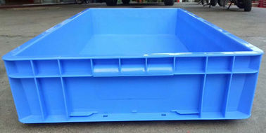 Dauerhafte Jungfrau pp. oder PET materieller Euro Behälter-Farbe stapelnd fertigten 800*400*120mm besonders an