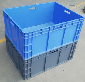 Belastbarkeit 45kg der großes Volumen-stapelbare Jungfrau-Plastikbehälter-800*600*340 Millimeter