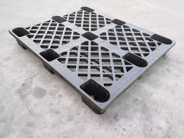 HDPE verstärkte Schwarz-Kunststoffpaletten 1200*1000 Millimeter