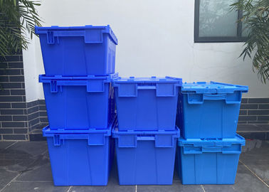 Kundenbezogenheit, die befestigte Deckel-Plastikbehälter 560*380*330mm schwenkbar lagert