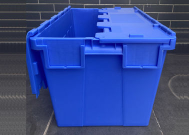 Euro-nistbare stapelbare Plastikvoorratsbehälter 35kg 600*400 Millimeter