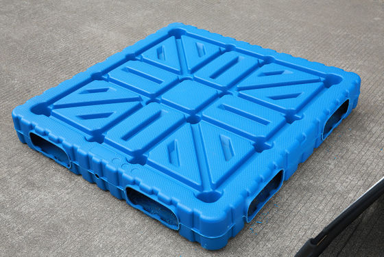 1100*1100mm doppelte Gesicht PET Blasformen-Kunststoffpaletten