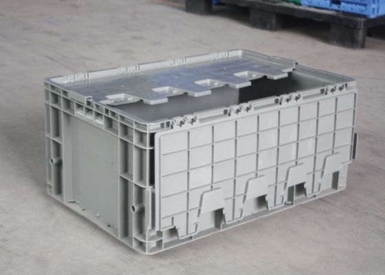 600*400mm 35kg pp. Euro Behälter-Schlagzähigkeit stapelnd