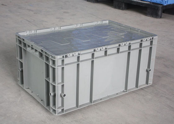 600*400mm 35kg pp. Euro Behälter-Schlagzähigkeit stapelnd
