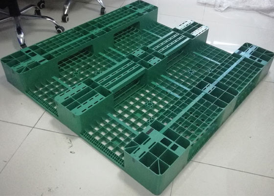 Kundenspezifischer HDPE 6T Hochleistungsweisen-Gabelstapler Kunststoffpalette-4