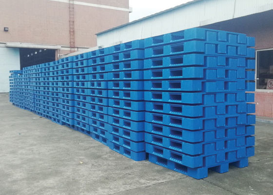 Kundenspezifischer HDPE 6T Hochleistungsweisen-Gabelstapler Kunststoffpalette-4