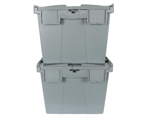 Standard-logistische Plastikversandtotalisatoren Gray Color der Jungfrau-pp.