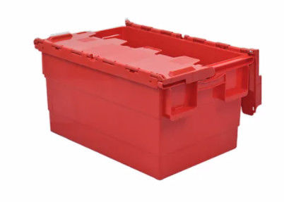 Kundenspezifische Speicherverschachtelung Tote Boxes With Attached Lids