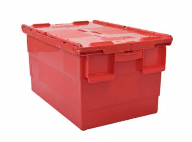 Kundenspezifische Speicherverschachtelung Tote Boxes With Attached Lids
