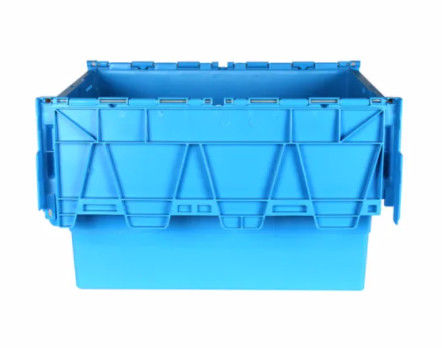 Jungfrau-befestigte Deckel-Plastikbehälter nistbarer stapelbarer umziehender Tote Box
