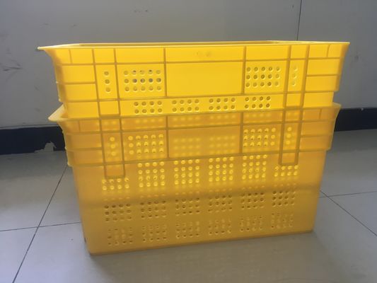 600*400mm Obst und Gemüse Plastikkisten-stapelbare Umsatz-Verteilung